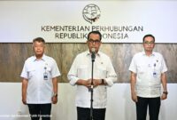 Menteri Perhubungan (Menhub) Budi Karya Sumadi meminta maaf soal pegawai Kemenhub yang terlibat prosek perkertaapian (Poto: Humas)