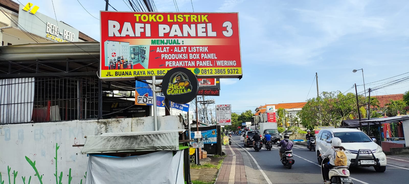 Rafi Panel 3, toko listrik paling rekomended di Bali yang menjual beragam produk