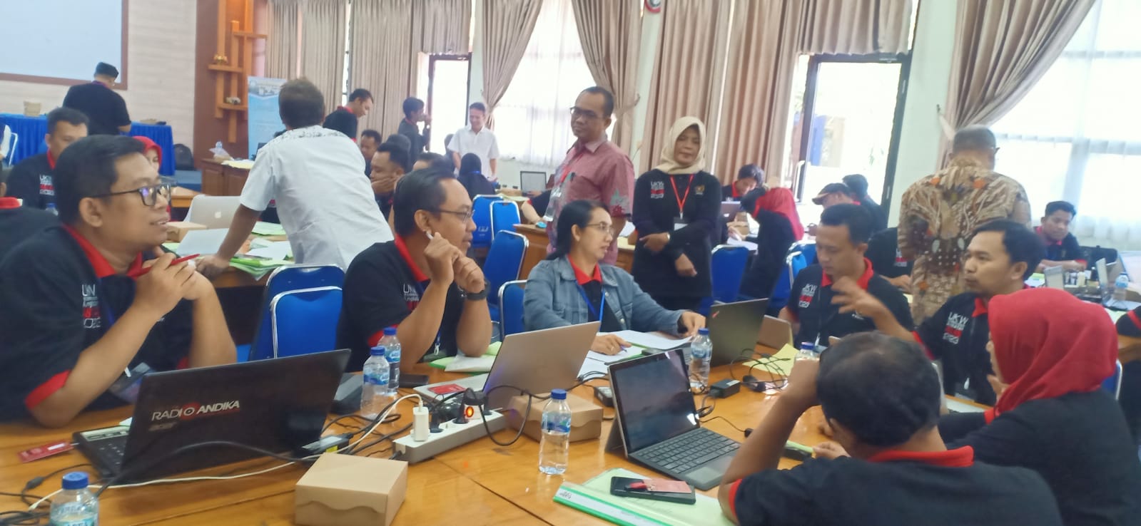 44 Jurnalis Jawa Timur Ikuti UKW Dewan Pers yang Diselenggarakan PWI Kediri (Poto:ifakta.co/May)