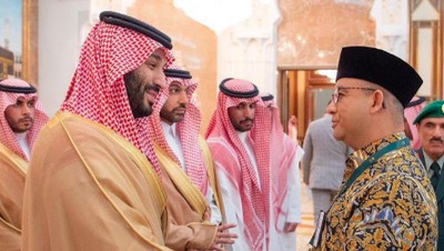 anies baswedan bertemu putra mahkota arab saudi mohammed bin salman instagramaniesbaswedan 169