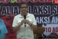 Pengamat Politik Rocky Gerung diduga menghina Presiden Jokowi  (Poto: Tangkapan Layar Youtube)