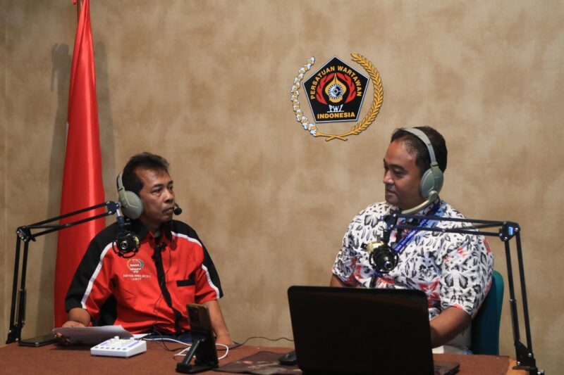 Podcast PWI Jakbar: Mencari Keadilan di Jalan Tol Kuala Tanjung-Indrapura (Poto: Humas PWI Jakbar)