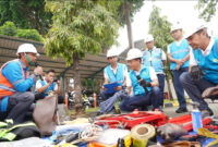 Kegiatan check point peralatan K3 yantek dilakukan secara serentak di 16 UP3 yang berada di seluruh wilayah kerja PLN UID Jakarta Raya dan diikuti oleh 1.372 orang personil. Sebanyak 1.305 set peralatan kerja individu dan grup milik petugas yantek dilakukan pengecekan, serta 11.872 alat pelindung diri (APD) individu dan grup milik petugas juga dicek kondisinya.