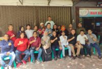 Sejumlah wartawan Jakarta Barat bersama PLN UP3 Cengkareng dalam acara silaturohmi (Poto:ifakta.co)
