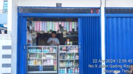 Salah satu toko di bilangan Jaktim yang menjual Pil Koplo. (Foto: Ifakta.co)