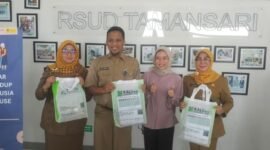 Direktur utama RSUD Tamansari dr. Agus Ariyanto Haryoso, MARS mengatakan Semoga dengan bertambahnya usia RSUD Tamansari dapat menjadi layanan kesehatan rujukan yang dapat diandalkan oleh masyarakat DKI Jakarta,
