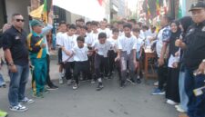 Sebanyak 400 pelari mengikuti ajang SMP Kebudayaan Marathon 5 kilometer 2024. (Foto: Ifakta.co)