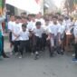 Sebanyak 400 pelari mengikuti ajang SMP Kebudayaan Marathon 5 kilometer 2024. (Foto: Ifakta.co)