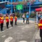 SMP dan MTS se-Jabodetabek antusias ikuti lomba baris berbaris di SMK Kebudayaan Jakarta Barat. (Foto: Ifakta.co/Za)