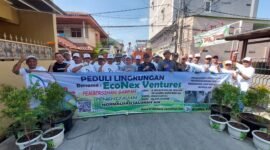 Berkat kehadirannya perusahaan startup asal Amerika, EcoNext Ventures, RW 11 Tegal Alur, Kalideres, Jakarta Barat, sukses melakukan aksi nyata tanggung jawab peduli lingkungan. (Foto: dok.ifakta.co/za)