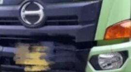 Barang bukti dump truk yang digelapkan (Poto:ifakta.co/edi)