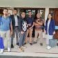 Ketiga penggugat yang juga korban dari Widya Andescha yakni Putu Asteria Yuniarti dari Infinity Training Center, Abdurahman dari PT Amanta Indo Wisata dan Sponsor Hermanto Rikcy usai proses mediasi di PN Tangerang, pada Kamis (13/06) didampingi Kuasa Hukum, Suriantama Nasution serta Principal Saud Susanto. (Foto: dok.Ifakta.co/Za)