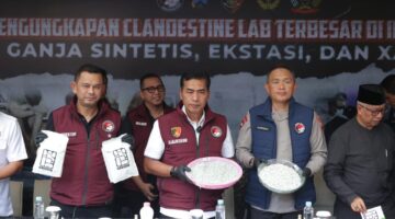 Polri Berhasil Bongkar Pabrik Narkoba Terbesar di Indonesia Berkedok Kantor EO di Malang