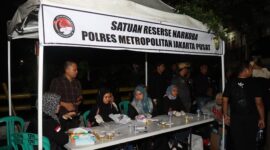 Posko edukasi bahaya narkoba di kawasan Kali Pasir Jakarta Pusat (Poto: istimewa/ifakta.co)