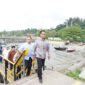 Direktur Jenderal Pengawasan Sumber Daya Kelautan dan Perikanan (PSDKP), Dr. Pung Nugroho Saksono, A.Pi., M.M. saat hadir kunjungan kerja di IKN mendampingi Menteri Kelautan dan Perikanan, Sakti Wahyu Trenggono. (Foto: Istimewa)