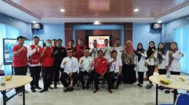 PMI Kabupaten Tangerang kunker ke PMI Mekar Baru (Poto:dok camat mekar baru/ifakta.co) 
