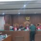 Sidang lanjutan gugatan pangkat Letkol Tituler Dedy Corbuzier di PN Jakarta Pusat. (Foto: Ifakta.co)