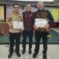 Praktisi Hukum dan Komunikasi, Syamsul Jahidin raih penghargaan Non Hakim Mediator Gold Award. (Foto: Ifakta.co)