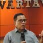 Ketum PWI Pusat, Hendry Ch Bangun memperingatkan bahayanya surat palsu bermunculan dan waspada pengurus ilegal dalam keterangan rilis di  Sekretariat PWI Pusat, Kebon Sirih, Jakarta Pusat. (Foto: Istimewa)
