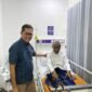 Anggota Komisi V DPR RI Fraksi Partai Kebangkitan Bangsa (F-PKB), H Ruslan M Daud saat bersama Almarhum Tusop (Foto: dok. HRD/ifakta.co)