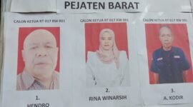 Prosesi pemilihan Ketua RT 17 RW 01 di Pejaten Barat berlangsung aman dan kondusif. (Foto: Istimewa)