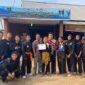 Pasukan IPSI Prabumulih berfoto bersama H. Arlan (Foto:ifakta.co/edi)