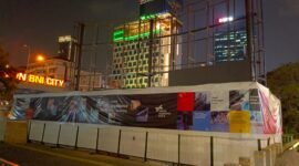 BUMD DKI Jakarta bangun reklame videotron di Zona Kendali Ketat tanpa izin, Badan Aset Diskriminasi. (Foto: Ifakta.co)