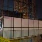 Reklame milik BUMD DKI Jakarta berdiri tanpa izin di zona kendali ketat. (Foto: Ifakta.co)