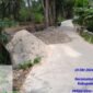Lokasi proyek pembangunan lokasi wisata di SDN 1 Kandawati (foto:ifakta.co/alex)