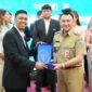 Wakil Walikota Jakarta Barat Hendra Hidayat saat hadiri Pelantikan dan Pengukuhan DPC HIPPI Jakbar