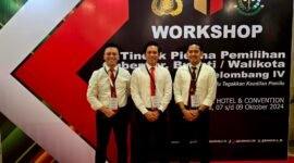 Kasat Reskrim Polresta Tangerang, Kompol Arief Nazaruddin Yusuf, mengikuti workshop tindak pidana pemilihan gubernur dan upati/walikota (Foto:Humas Polres/ifakta.co)