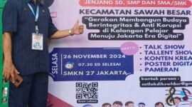 Kepala Sekolah SMKN 27 Jakarta Pusat, Prihatin Geindra (foto: ifakta.co)