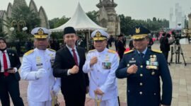 Raffi Ahmad usai mengikuti upacara dan tabur bunga di TMP Nasional Kalibata, Jakarta,  pada 10 November 2024. (Foto: Tangkapan Layar Instagram @raffinagita1717/Ist)