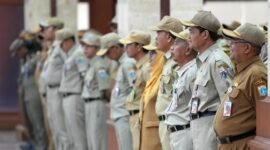 Seluruh ASN di Pemerintahan Kota Administrasi Jakarta Barat saat apel pagi mengingatkan pentingnya Netralitas dalam Pilkada Serentak 2024 mendatang. (Foto: Ifakta.co/Ist)