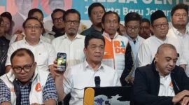 Tim Pemenangan Rido mengungkap dugaan temuan kecurangan dalam Pilkada DKI Jakarta 2024 saat Jumpa Pers di Kantor DPD Golkar. (Foto: Istimewa)