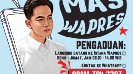 Poster Lapor Mas Wapres dalam unggahan akun medsos pribadi milik Gibran Rakabuming Raka. (Foto: Tangkapan Layar akun Instagram @gibran_rakabuming/Ist)
