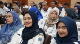 Ratusan peserta OPD saat mengikuti Sosialisasi Pengadaan Barang dan Jasa di Walikota Jakarta Barat. (Foto: Istimewa)