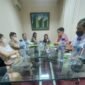 Perwakilan perumahan kluster Palem Lestari saat mendatangi PT Bina Karya Propertindo Grup untuk menuntut pertanggung jawaban atas kerusakan rumahnya. (Foto: Liputan Ekslusif Ifakta.co/Za)