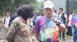 Wakapolres Metro Jakarta Timur, AKBP Burhanuddin, S.I.K., S.H., M.H.,  menghadiri peringatan Hari Disabilitas Internasional 2024 yang berlangsung di Taman Mini Indonesia Indah Cipayung, Jakarta Timur. Sabtu (7/12/24).