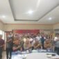 Kapolsek Bantar Gebang, Kompol Sukadi, SH, MM, memimpin Rapat Koordinasi (Rakor) Tiga Pilar bersama pengurus gereja se-Kecamatan Bantar Gebang dan Kecamatan Mustikajaya.