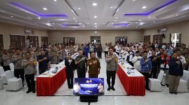 Wakapolres Hadiri Rakor Operasi Lilin Maung 2024