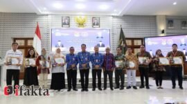 Pemkab Tangerang Ganjar 25 Perusahaan Penghargaan CSR Award 2024 (foto diskominfo)
