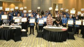 Foto bersama SKPD terima penghargaan pada Kamis (19/12/2024).