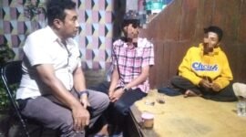Seorang pencuri motor di RW 002 Psar Minggu Jaksel berhasil diamankan warga (foto:ifakta.co)