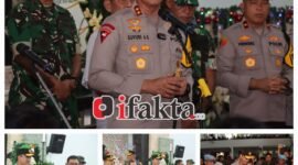 Kapolda Banten Irjen Pol Suyudi Ario Seto, melakukan peninjauan langsung ke gereja St Odilia Paroki Citra Raya (foto istimewa)