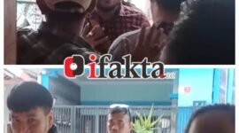 Debt kolektor serang jurnalis di Karawang kendaraan di bawa ke polres (foto: istimewa: ifakta.co)