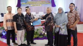 Camat Sukadiri Ahmad Hapid, dalam sambutannya menyampaikan bahwa Musrenbang kali ini “Upaya peningkatan kualitas SDM dan pengembangan ekonomi (foto:istimewa/ifakta.c)