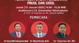 Road to HPN 2025 Kalsel, Panpel Gelar Seminar Pinjol di Universitas Sahid Jakarta (foto:istimewa/ifakta.co)