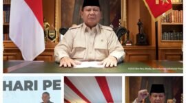 Presiden RI Prabowo mengingatkan agar pers Indonesia harus selalu mengutamakan kepentingan bangsa. (foto:istimewa)
