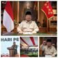 Presiden RI Prabowo mengingatkan agar pers Indonesia harus selalu mengutamakan kepentingan bangsa. (foto:istimewa)

